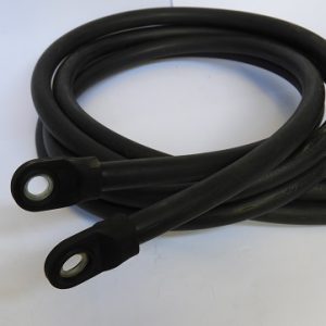 Cables para baterias de traccion forrado en caucho resistente al acido, fabricados por FROTEK Alemania.