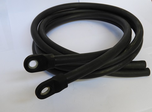 Cables para baterias de traccion forrado en caucho resistente al acido, fabricados por FROTEK Alemania.